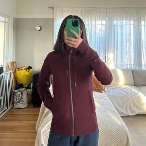 Lululemon Garnet Maroon Tech Lux Jacket Hoodie